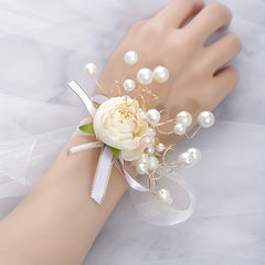 Bride Bridesmaid Wrist Flower Sisterhood Corsage