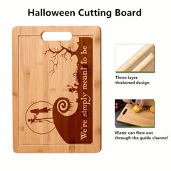 Bamboo Cutting Board Chopping Board with Juice Grooves