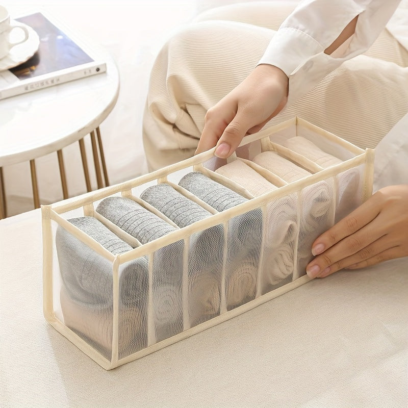 3pcs Underwear Drawer Storage Basket Socks Storage Drawer Box Organizer