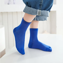 Kids Candy Socks - Thin Mesh Breathable Crew Socks - Summer Children's Socks