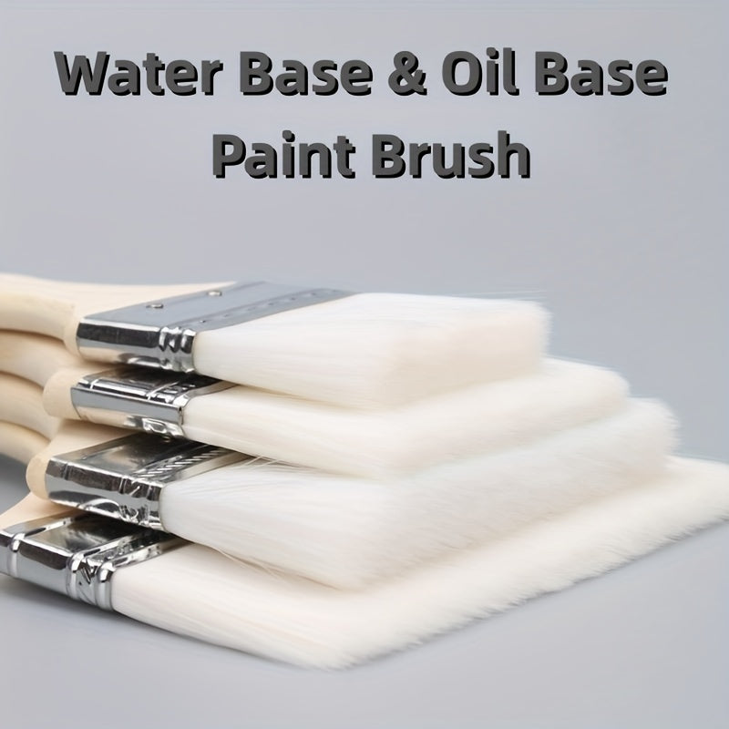1pc Paint Brush Latex & Paints Stains Home Improvement Tool Interior & Exterior