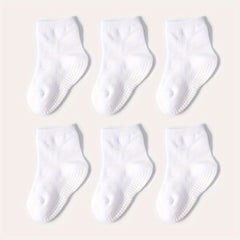6Pairs Baby Non slip Floor Socks For Toddler Kids Boys Indoor Activities