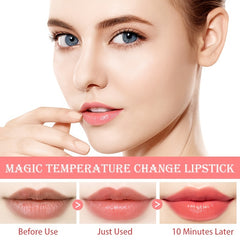Long Lasting Lipstick Set with Moisturizing Lip Balm