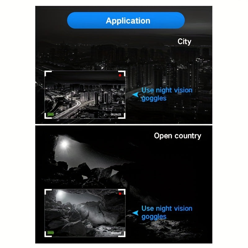 High Tech Digital Night Vision Monocular for Exploration and Fishing
