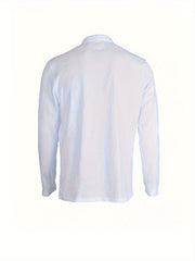 Men's Long Sleeve Golf Shirt Quick Dry Moisture Wicking Outdoor Clothing