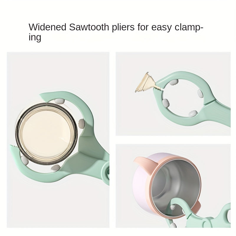 High Temp Resistant Bottle Clamp w/ Steaming Disinfection Pliers