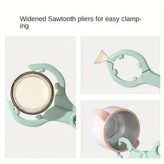 High Temp Resistant Bottle Clamp w/ Steaming Disinfection Pliers