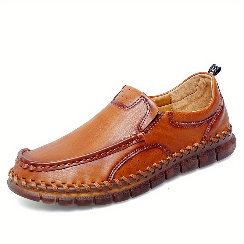 Men's Easy Clean Slip On Loafer Shoes Non Slip Spring Summer