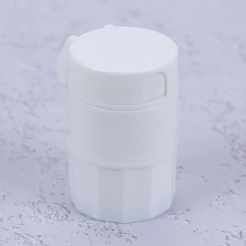 Portable 4-In-1 Pill Box Grinder & Splitter