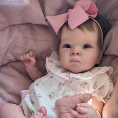 18in Baby Reborn Doll Bettie Soft Touch Cuddly Baby with Visible Veins