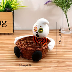 Halloween Doll Fruit Plate Room Decoration Supplies