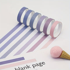 6pcs 1 2m Rainbow Washi Tape DIY Decorative Sticker Journal Diary Tape