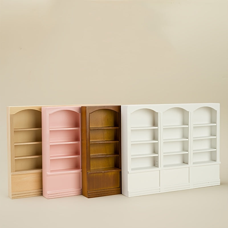 Dollhouse Triple Cabinet Book Shelf Halloween Chrismas Gift
