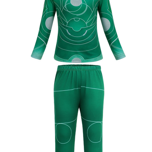 Girl's Halloween Planet Pattern Dress Up Suit Costume