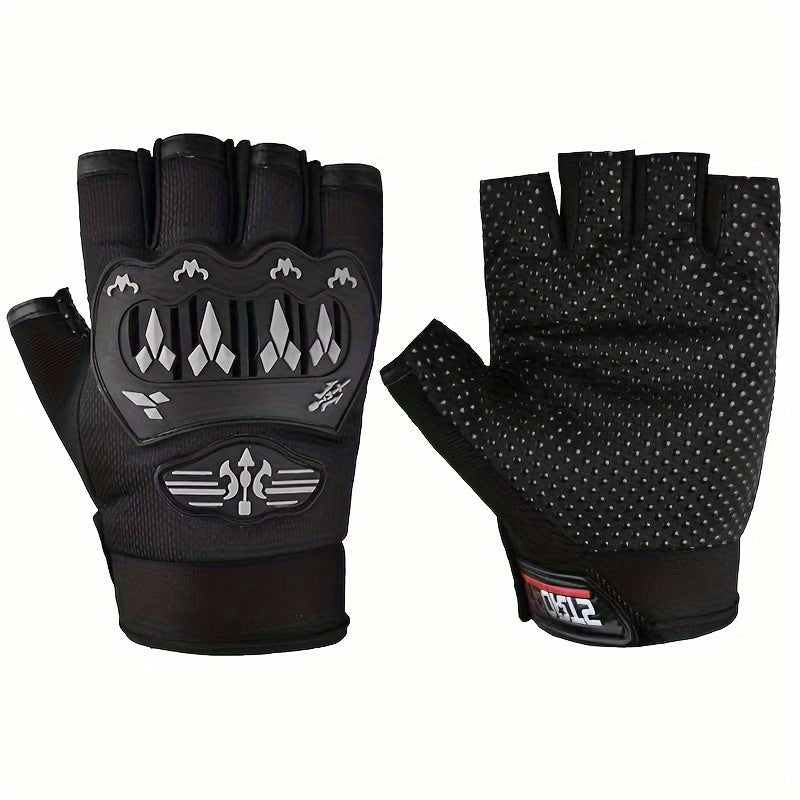 Half Finger Fitness Gloves Non slip Outdoor Gloves For Mountaineering Cycling