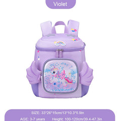 GREATOP Elementary School Kindergarten Backpack Unicorn Backpack Girls Ages 1-7