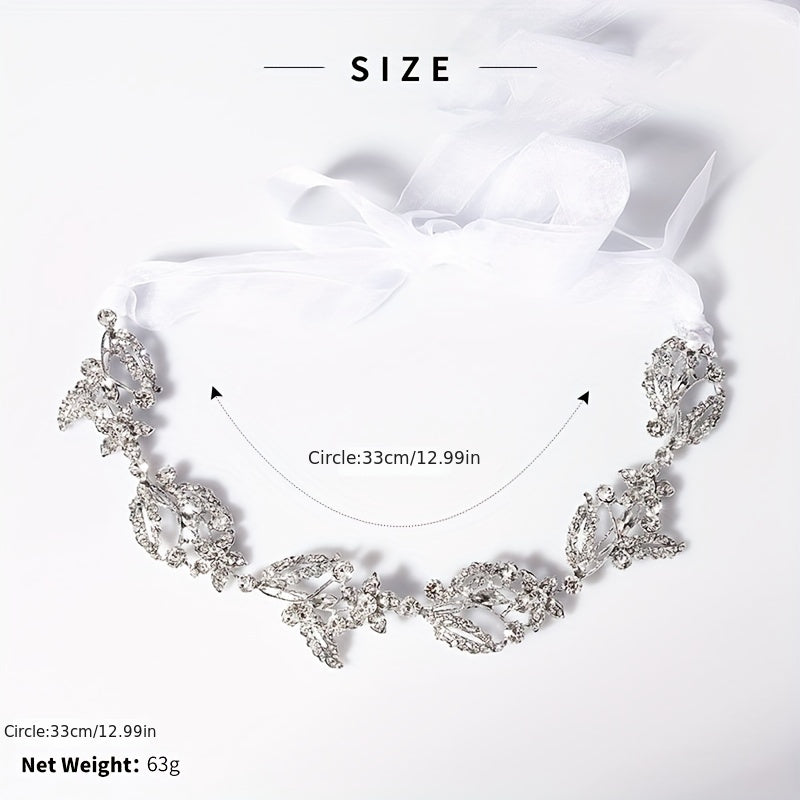 Bridal Head Chain Wedding Dress Accessories Rhinestone Banquet Headwear