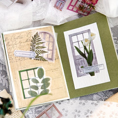 Frosted PET Tape Passing By Your Window Journal Sticker 2m