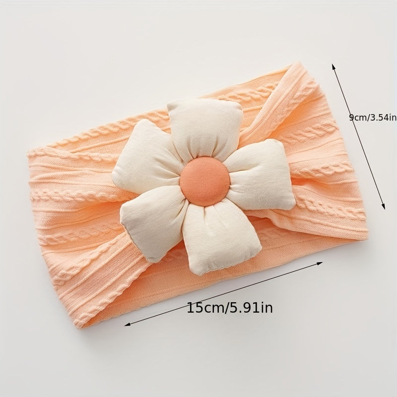Soft Flower Headband for Baby Girls