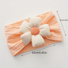 Soft Flower Headband for Baby Girls