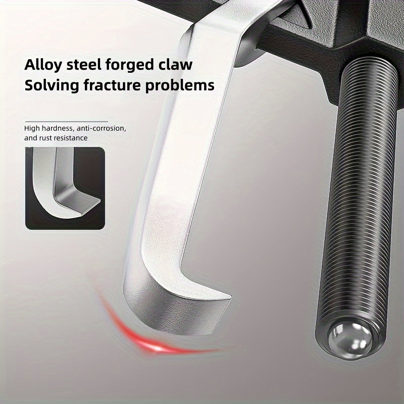 Multifunctional Bearing Puller for Single Piece Shafts