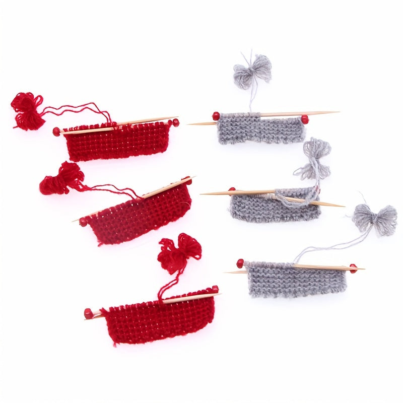 1pc Mini Hand knitted Sweater Model BJD Sewing Scene Props Decor