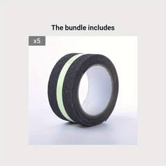 Anti Slip Safety Grip Tape 5cm x 4.88m with Glow in the Dark High Traction