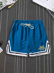 Comfy Active Shorts Men's Stretch Waist Drawstring Shorts