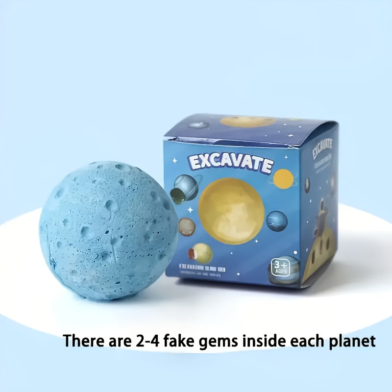 Synthetic Gemstone Mining Kit Planetary Science Educational Toy