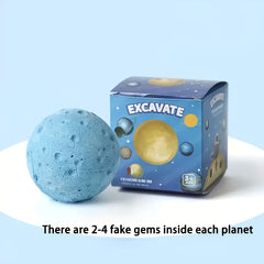 Synthetic Gemstone Mining Kit Planetary Science Educational Toy