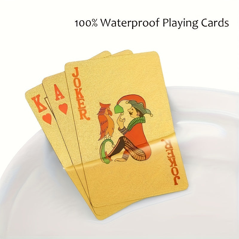 Waterproof PVC Magic Playing Cards for Parties and Games