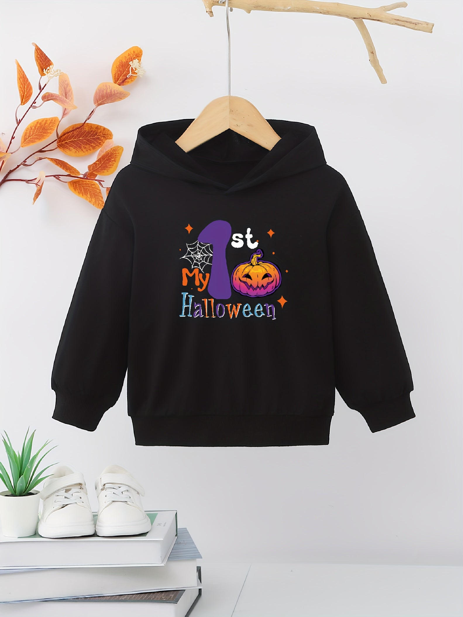 Teacher & Ghost Halloween Hoodie for Girls