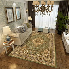 Soft Vintage Living Room Area Rug Traditional Bedroom Rug Anti Slip Classic Flor