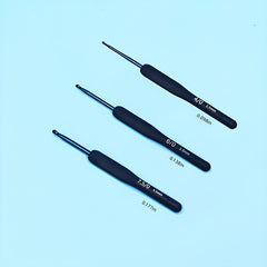 3pcs Crochet Tool Set Knitted Doll Wool Soft Handle Needle Diy Hand Knitting