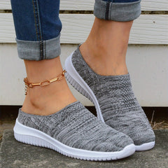 Women's Knitted Sock Shoes Breathable Low Top Slip On Shoes