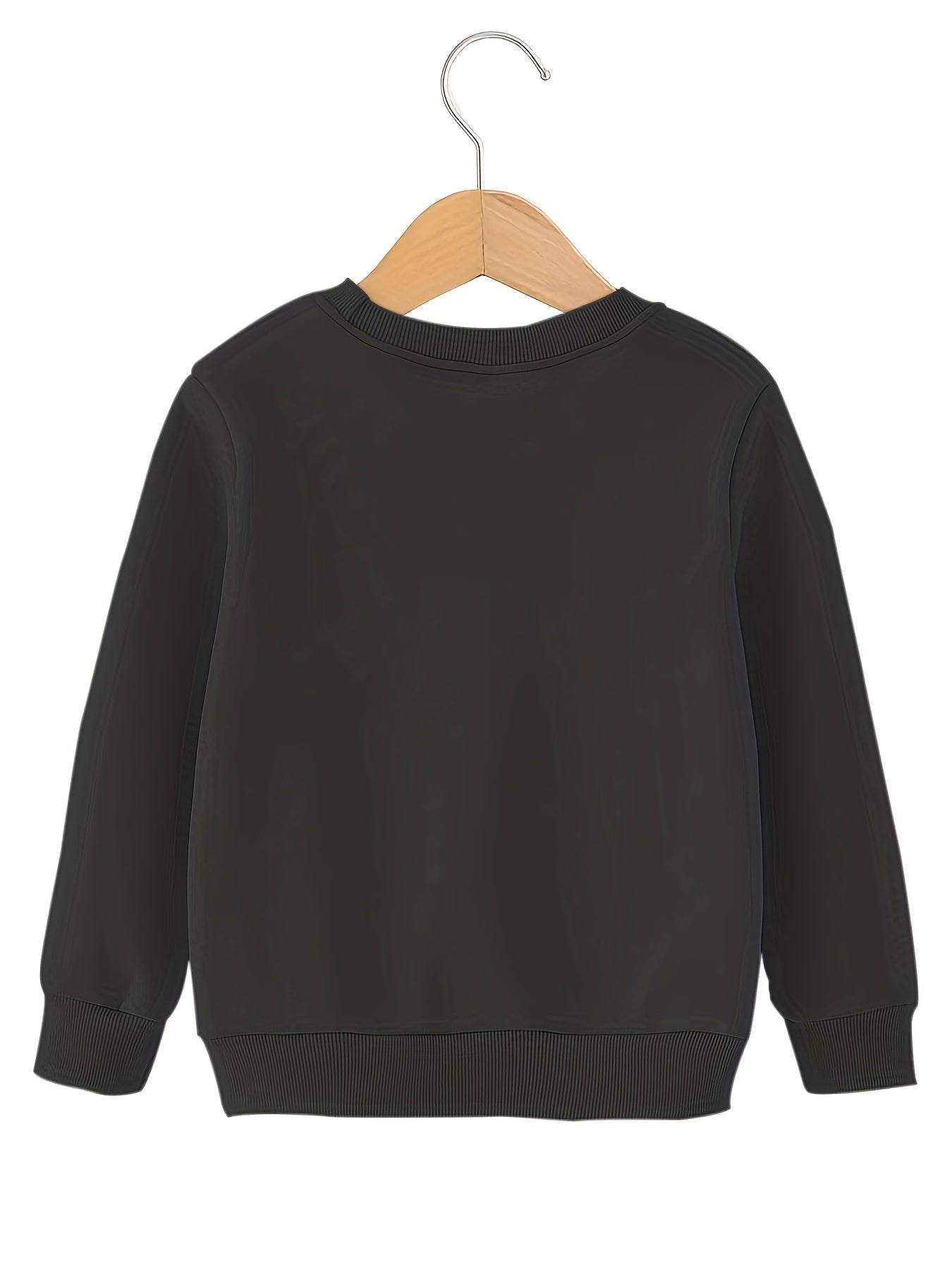 Cartoon Star Unicorn Graphic Sweatshirt Top For Little Girls