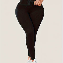 Adjustable Yoga Leggings Tummy Control High Waist Stretch Pants