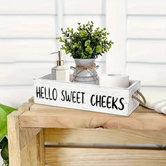 Wooden Dry Bed Sheet Holder Storage Box & Wooden Storage Box