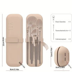 Silicone Makeup Brush Holder Waterproof Case for Women and Girls