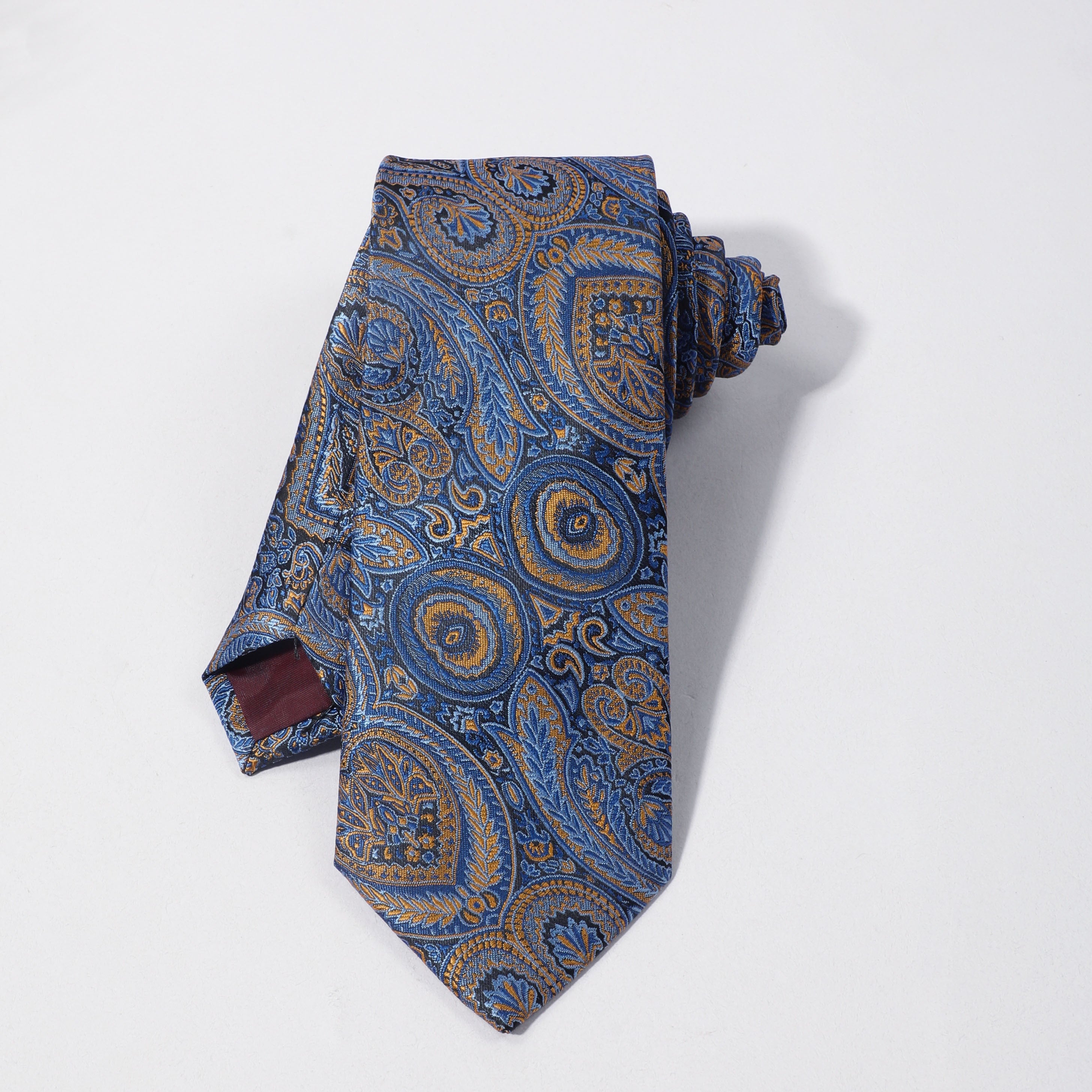 Ethnic Style Paisley Cashew Flower Necktie