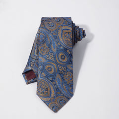 Ethnic Style Paisley Cashew Flower Necktie