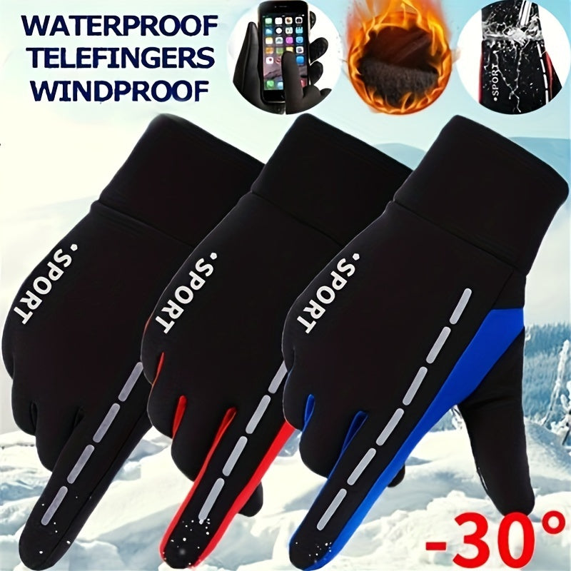 Waterproof & Windproof Warm Gloves Outdoor Gloves For Men And Women
