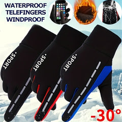 Waterproof & Windproof Warm Gloves Outdoor Gloves For Men And Women