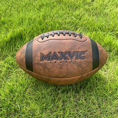 Retro American Football Adult Game Training Rugby Ball Size 3 6 9