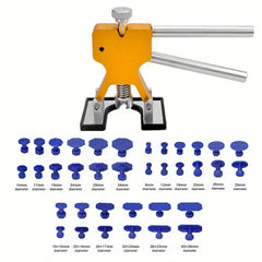 DIY Car Body Dent Repair Kit Paintless Dent Removal Tools with 20 Tabs