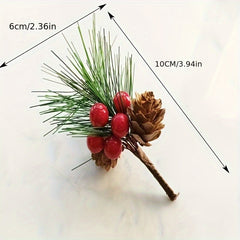 Christmas Decoration Bouquet DIY Garland Pine Cone Accessories 5pcs 10pcs Set