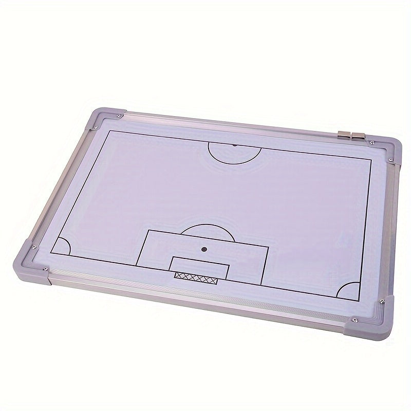 Football Tactical Board Aluminum Frame Magnetic Wall Mounted