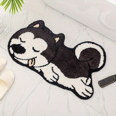 Cartoon Animal Cashmere Doorway Rug 40x60cm