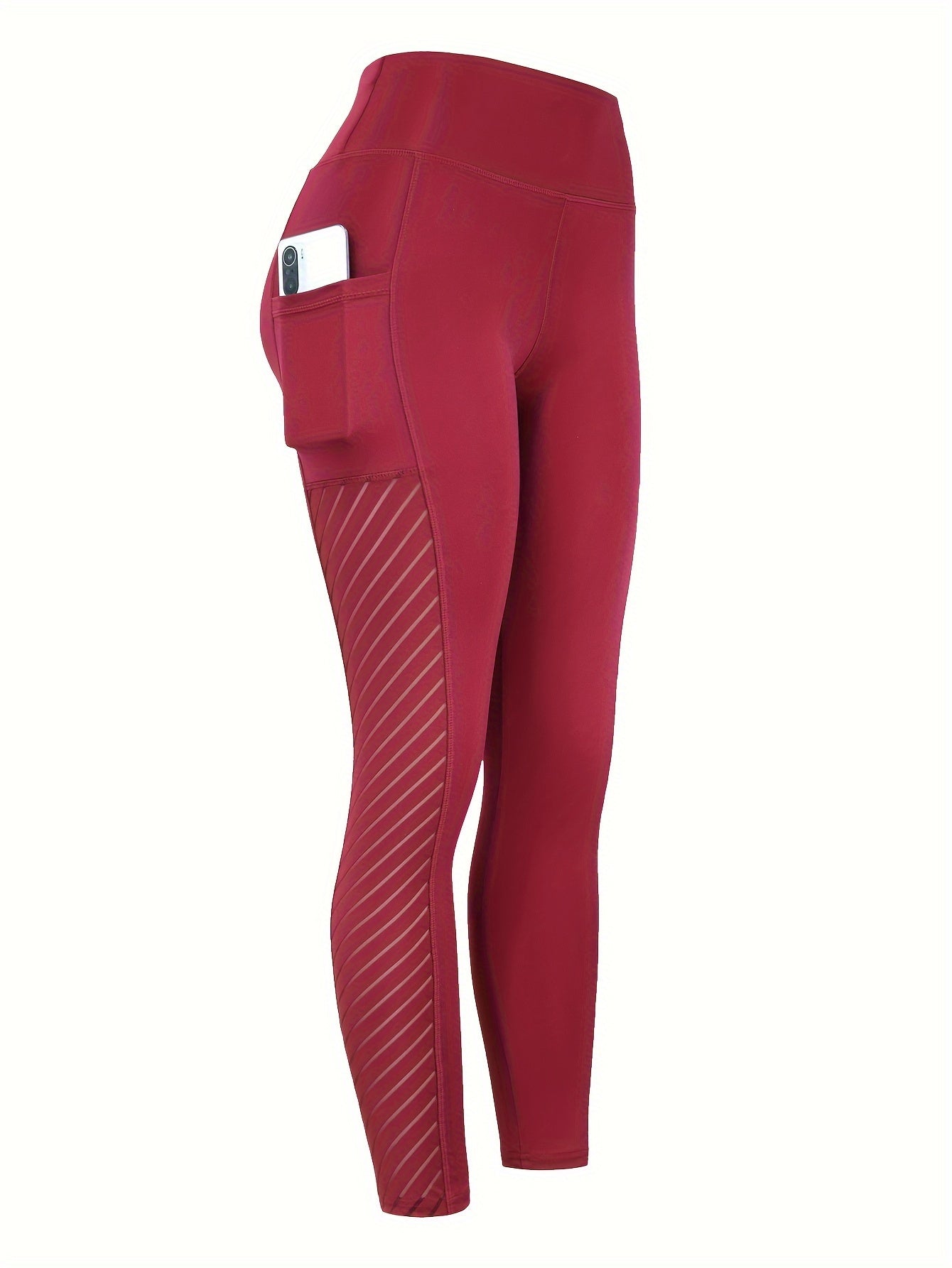 5pcs Yoga Pants With Pocket Stretch Leggings Women's Activewear