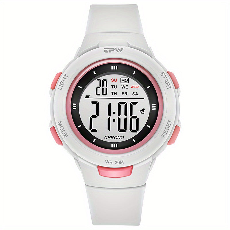 Kids Digital Sport Watches for Girls Waterproof Child Wrist Watch